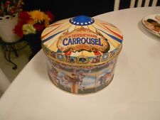 HERSHEY'S 1996 HOMETOWN SERIES #13 CARROUSEL TIN-VG+ CONDITION  5 1/4