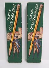 Vintage 2 Dozen 24 Dixon Ticonderoga 1386 2 5/10 Pencils USA Made picture