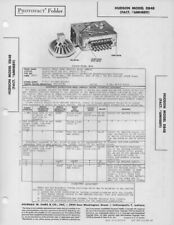 1948 HUDSON DB48 AUTO RADIO SERVICE MANUAL PHOTOFACT SCHEMATIC 6MH889 REPAIR FIX picture
