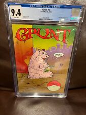 Grunt #2 CGC 9.4 NM WHITE PG Grunt Records Promotional Color Centerfold RARE WOW picture