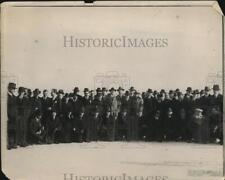 1919 Press Photo War Risk Ins Bureau R Cholmelcy Jones & American Legionaires picture