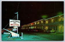 Vintage Postcard Eden Street Bar Harbor ME Maine Frenchman's Bay Motel H6 picture
