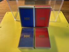 Vintage Frisco Railroad Congress Playing Cards 2 Decks Cel-U-Tone Red/Blue Seal picture