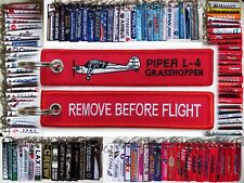 Keyring PIPER GRASSHOPPER L-4 tag keychain tag for pilots picture