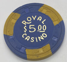 1960 ROYAL CASINO $5 Casino Chip Henderson  Nevada H&C CJ picture