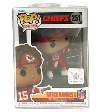 Funko Pop NFL Football KC Chiefs Patrick Mahomes II #251 with CCI POP Protector picture