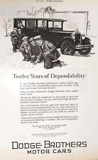 Vintage 1927 Dodge Bros Motor Car, Automobile, 20's Print Ad picture