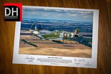 Spitfire MH434 80th birthday commemoration A3 Limited Edition Print picture
