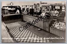 Real Photo Interior Pool Hall Cigar Store Grand Junction Colorado CO RP RPPC L-9 picture