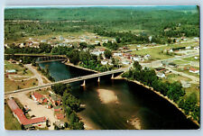 Sault Ste. Marie Ontario Canada Postcard Parker's Motel and Cabins c1950's picture