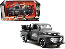 1948 Ford F-1 Pickup Truck and 1942 Harley-Davidson WLA Flathead Motorcycle Matt picture