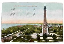 Milwaukee, Wisconsin WI - Water Tower Park - Vintage Postcard - 1907 picture