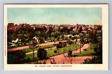Tacoma WA-Washington, Wright Park, Aerial, Antique, Vintage Souvenir Postcard picture