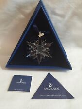 Swarovski Annual Christmas Ornament 2006 Crystal Snowflake 837613 picture