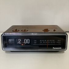 Vintage Panasonic RC-6035 Flip Clock AM FM Radio BTTF Working picture