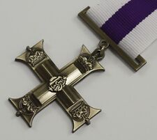 Superb Full Size Replica WW1 George V Cross for Gallantry Medal with Ribbon picture