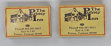 Vintage Matchbook The Putney Inn Vermont Unstruck Lot picture
