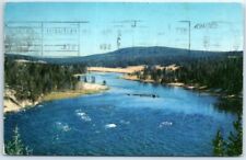 Postcard - The Yellowstone River Rises In Yellowstone Park - Wyoming picture