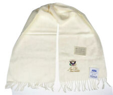 George W. Bush 43 President Inauguration United States Cream Wool Knit Scarf  picture