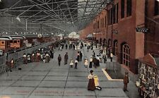 St. Louis MO Missouri Union Railway Train Station Midway 1910 Postcard picture