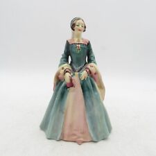 Royal Doulton Figurine “JANICE” Woman Green Dress HN 2022 Vintage Bone China a4 picture