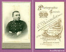 CDV DEDERDIER to ROANNE: MILITARY SOLDIER OF THE 22nd ARTILLERY REGIMENT -H93 picture