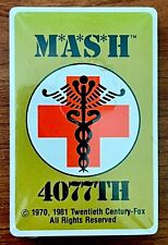 Vintage 1970 1981 M*A*S*H 4077TH MASH Playing Cards Sealed Deck  picture