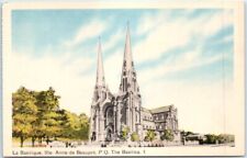 Postcard - The Basilica, Sainte-Anne-de-Beaupré, Québec, Canada picture