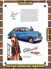 METAL SIGN - 1947 Oldsmobile 98 4 Door Sedan Its Smart to Own an Olds - 10x14