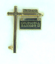 Coldwell Banker Sold Sign Lapel Pin Real Estate Realtor picture