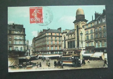 La Place de la Republique Rouen France 1911  (Cable Car) picture