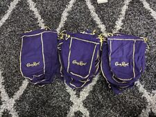 CROWN ROYAL Purple Drawstring BAGS 36 medium and 2 Large LOT OF 38 Bags picture