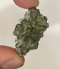 Moldavite 6.17 grams/30.85ct  Besednice Certificate of Authenticity picture