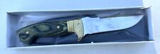 CHIPAWAY Cutlery Surgical Steel Blade Blue Pakka Wood Handle Hunting Knife 10' picture