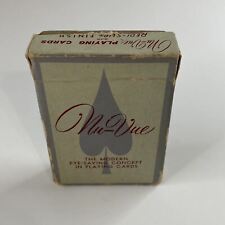 Vintage NU VUE Brown And Bigelow Playing Cards picture