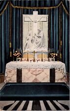 Postcard Narthex Shrine of The Little Flower in Royal Oak, Michigan~135721 picture