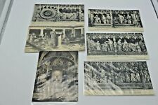 Lot of 6 Vintage / Antique Postcards Carte Postale Cathedral - Variety  picture