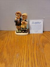 Hummel #220 1952 We Congratulate Boy And Girl picture