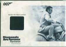 2011 James Bond Mission Logs Honda ATV Seat Leather Relic Diamonds Are Forever picture