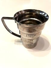 Vintage Art Deco Napier Silverplate  Bar Measuring Cup picture