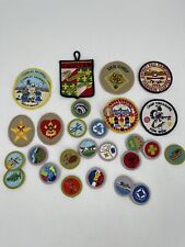 Vintage Boy Scouts Patches Lot Of 27 BSA Merit Badges picture