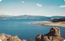 Granby Reservoir, Middle Park, Colorado, 1964 --POSTCARD picture