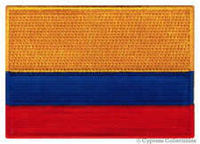 COLOMBIA FLAG PATCH COLOMBIAN CENTRAL SOUTH AMERICA embroidered iron-on PARCHE picture