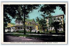 1940 Exterior View Osceola Hotel Post Office Orlando Florida FL Vintage Postcard picture