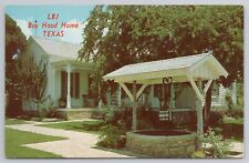 Johnson City Texas Lyndon B Johnson Boyhood Home Postcard picture