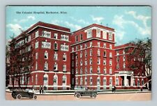 Rochester MN, The Colonial Hospital Building, Minnesota c1910 Vintage Postcard picture