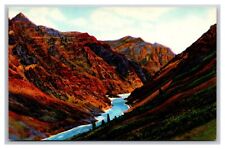 Snake River Hells Canyon Idaho ID Oregon OR UNP Chrome Postcard N25 picture
