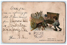 1905 Piano Moving Scene Bridgeton New Jersey NJ Antique Posted Postcard picture