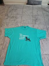 1992 Wizard Of Oz Toto I Dont Think Were In Kendall Anymore T Shirt Size XL picture