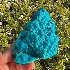 198G Natural Chrysocolla/Malachite transparent cluster rough mineral sample picture